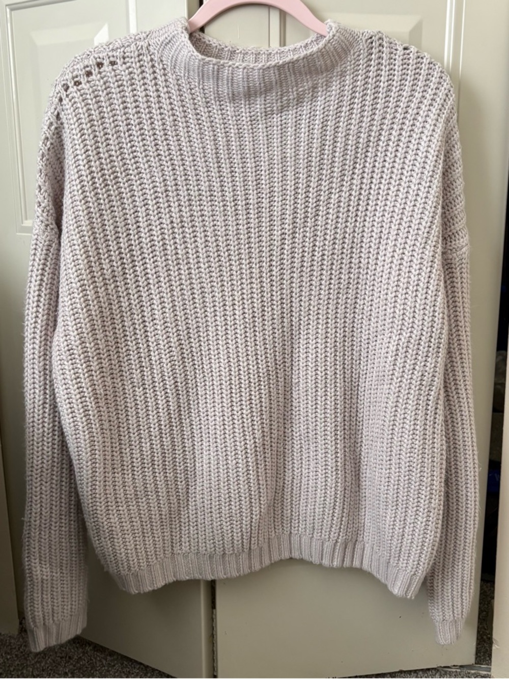 SHEIN Chunky Cable Knit Sweater